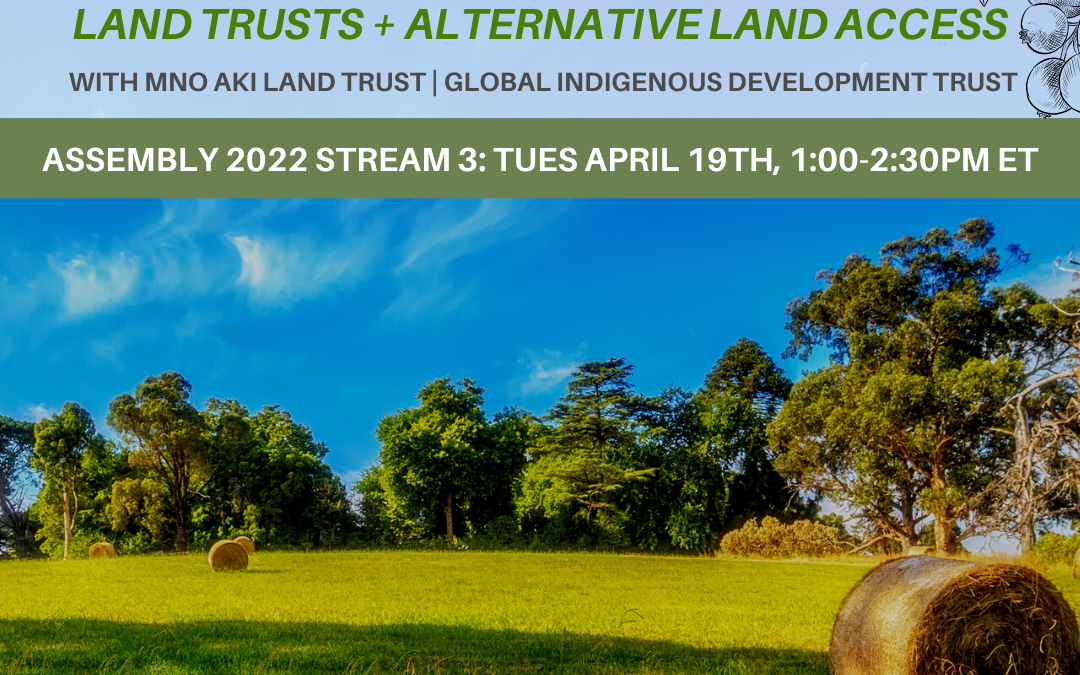 Land Trusts and Alternative Land Access
