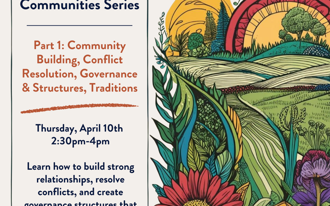 Land-Sharing for Resilient Communities Part 1